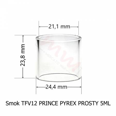 SMOK TFV12 PRINCE TULEJKA / SZKIEŁKO 5ML